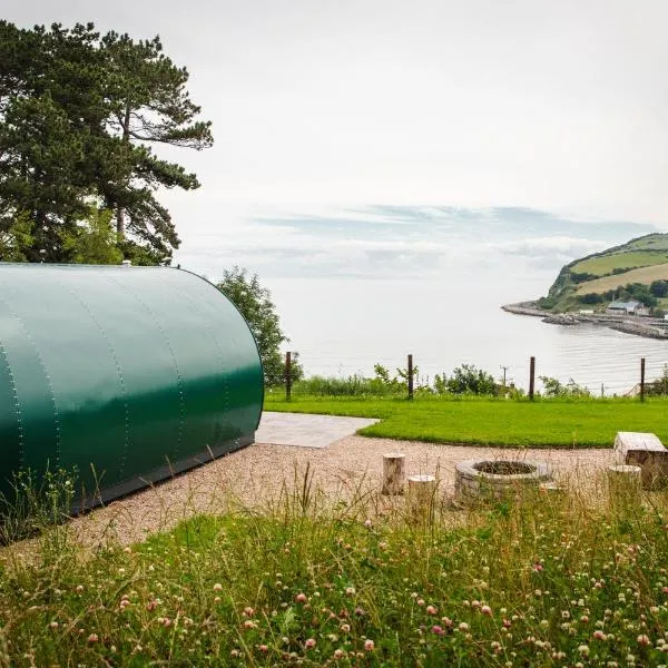 Glenarm Castle Ocean View Pods, hotel in Glenarm