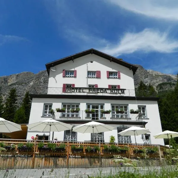 Hotel Preda Kulm, hotel u gradu Bergün