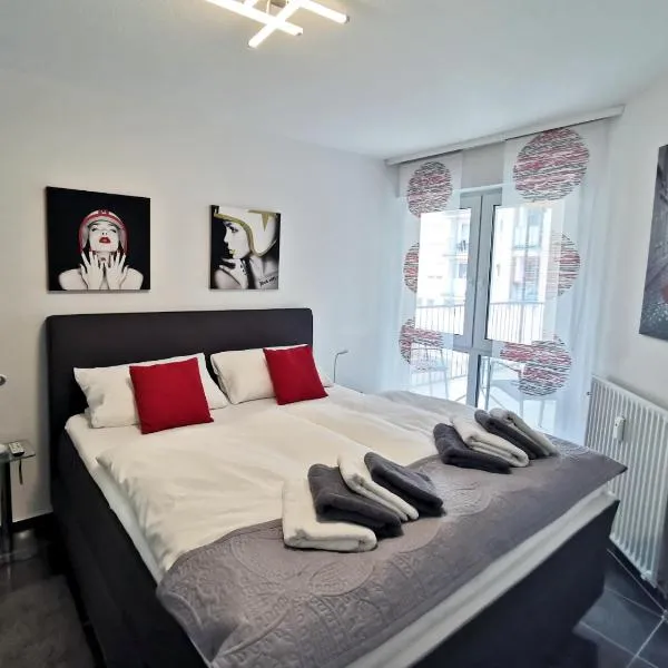 Komfortable 2-Zimmer-Ferienwohnung am Kurpark, hotel in Bad Kreuznach