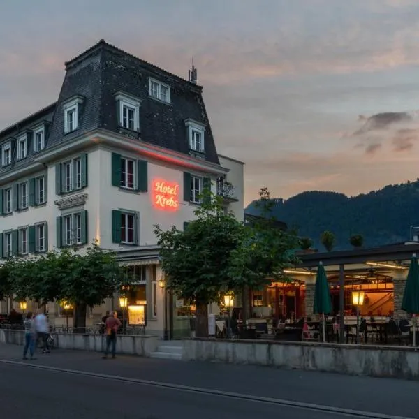 Hotel Krebs Interlaken, hotel v destinaci Interlaken