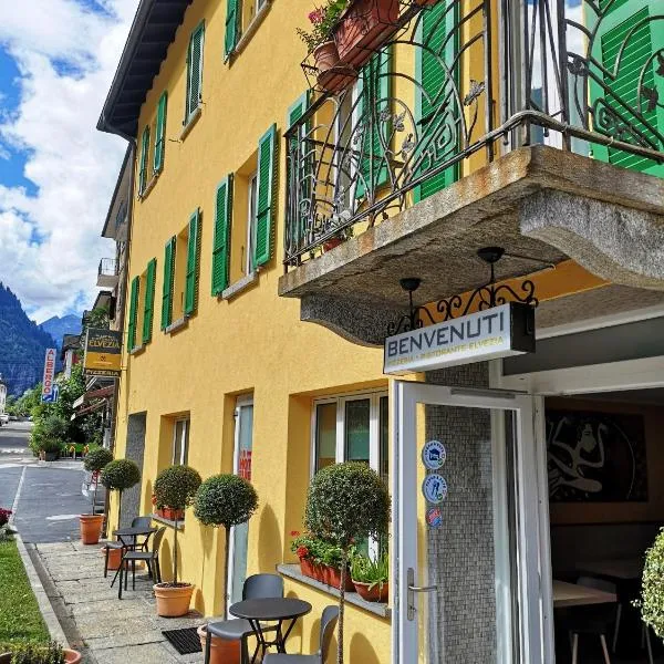 Hotel Elvezia - Self Check-in, hotel v destinaci Lavorgo