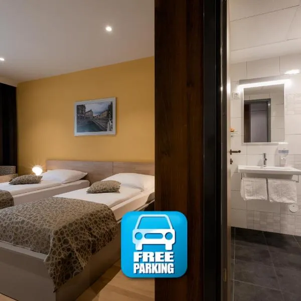 ホテル フロルヤンチコフ フラム（Hotel Florjančkov Hram）、リュブリャナのホテル