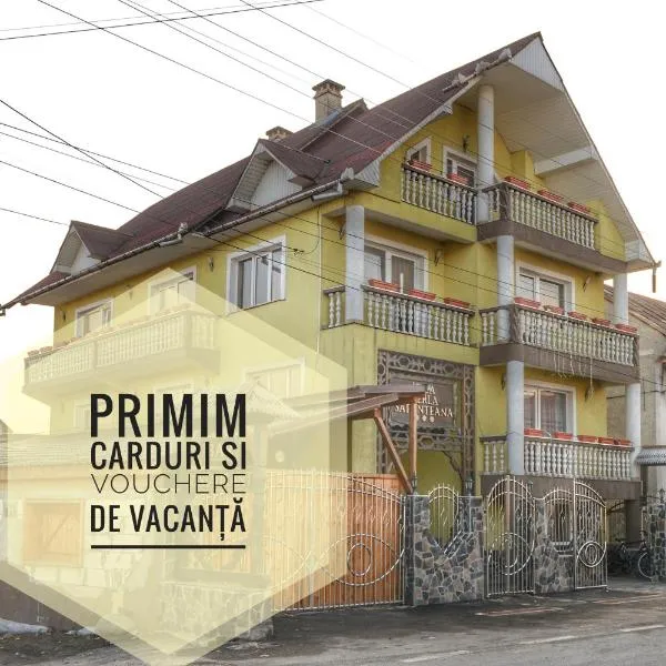 Vila Perla Sapanteana、サプンツァのホテル