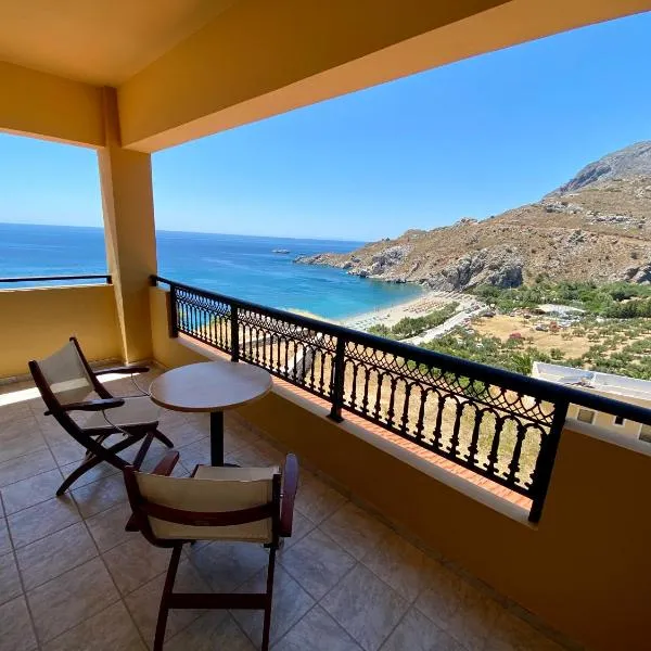 Eolia beachfront studios, hotel v destinaci Plakias