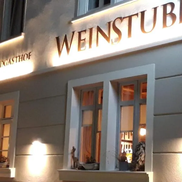 Gasthaus Weinstube Wehinger, hotel v destinaci Bräunlingen