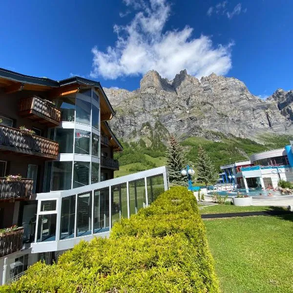 Hotel Viktoria-Leukerbad-Therme, hotel v destinácii Leukerbad
