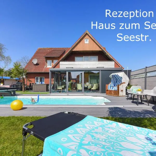 Ferienwohnung Haus zum Seehund mit Pool und Frühstücksoption, hotel v destinaci Bensersiel