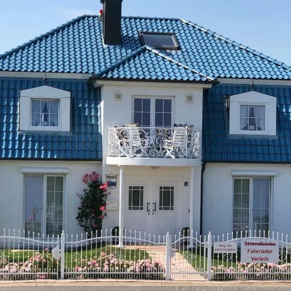 Strandvilla Kalifornien direkt am Meer, hotel in Stakendorf