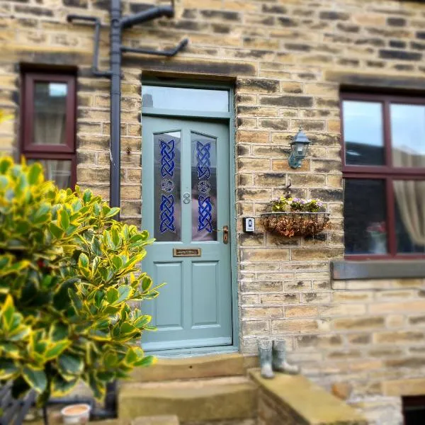 Bronte Railway Cottage at Haworth, hotell i Haworth