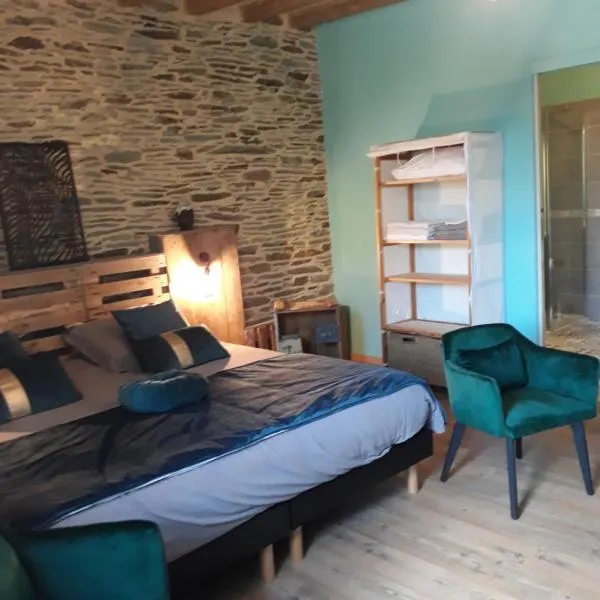 Bed and Breakfast au Champ du Douits, hotell i Tracy-Bocage