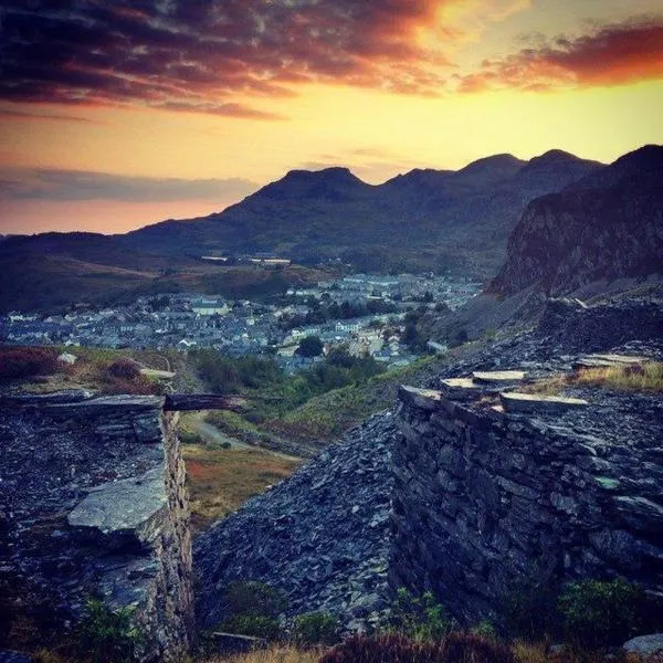 블래노 페스티니오그에 위치한 호텔 Snowdonia miners cottage