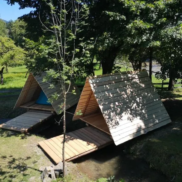 Kamp na Otoku - Ljubno ob Savinji, hotel in Ljubno