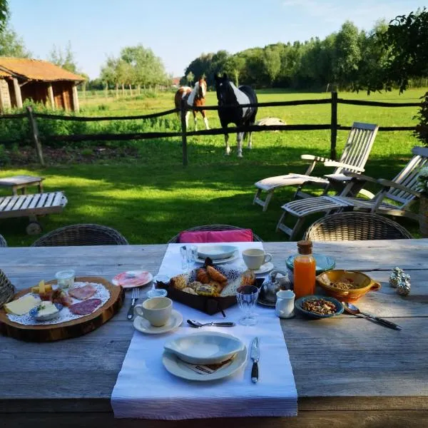 Casa Leone near Bruges with jacuzzi & parking, hotelli kohteessa Ruddervoorde