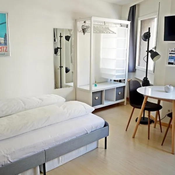 Charmantes, gemütliches Studio, im Zentrum - C2, hotel v destinaci St. Moritz