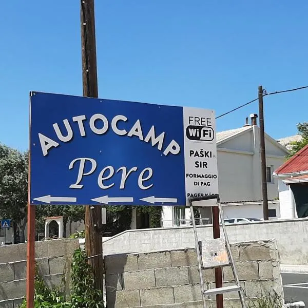 Camp Pere – hotel w mieście Pag