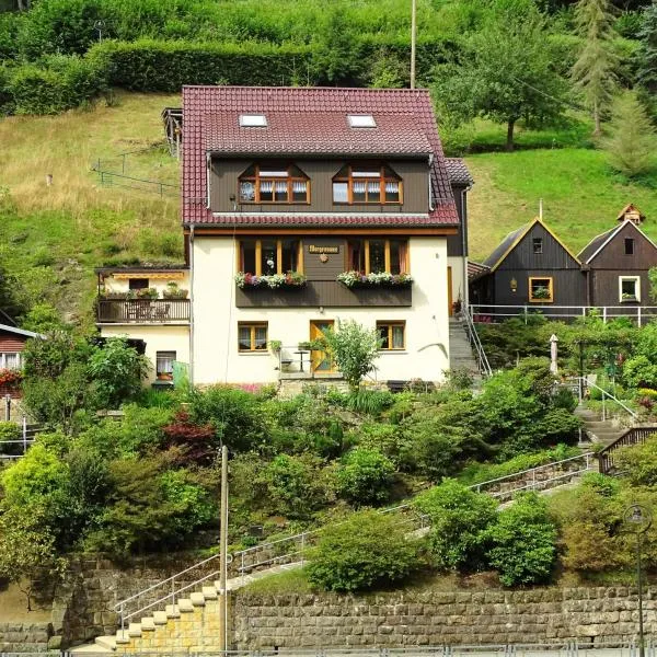 Ferienwohnung Morgensonne Kurort Rathen, хотел в Ратен