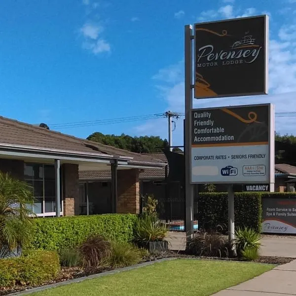 Pevensey Motor Lodge, hótel í Echuca