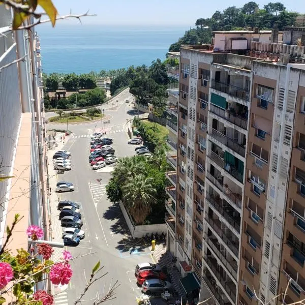 Apart.3 habit.mar-mont. AC-Terraza-ascensor-parking, hotel v destinaci Calella