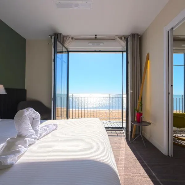 Les Flots - Hôtel et Restaurant face à l'océan - Châtelaillon-Plage, hotel v destinaci Châtelaillon-Plage