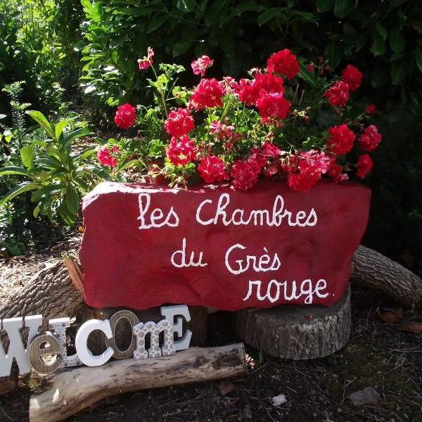 chambres du grès rouge de Beauval, hôtel à Gézaincourt