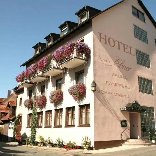 Hotel Ebner, hotel em Bad Königshofen im Grabfeld