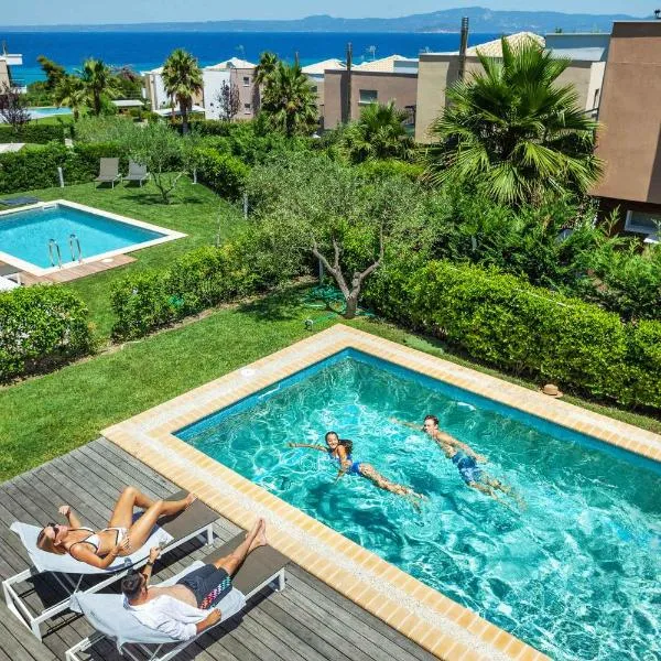 Deluxe Villas Mira Mare, отель в Пефкохори