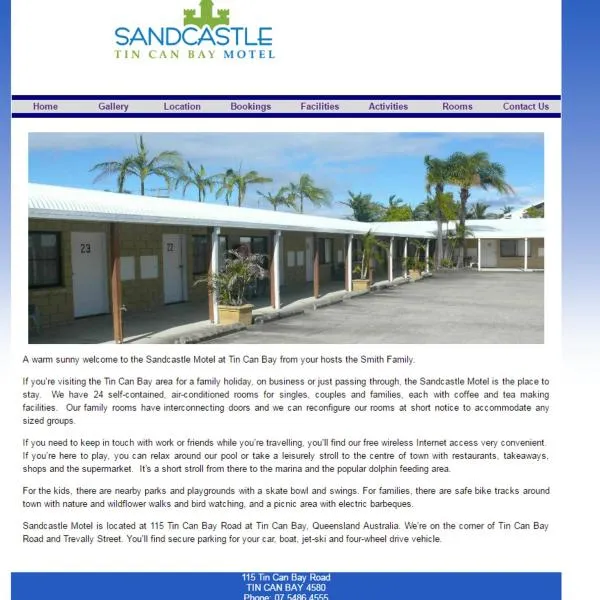Sandcastle Motel Tin Can Bay – hotel w mieście Tin Can Bay