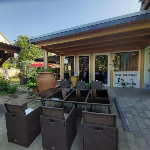 Pension Sommerfrische, hotel v destinaci Nebra