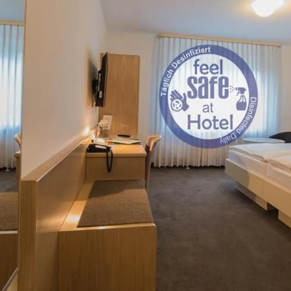 Hotel am Wasen, hotell i Freiberg am Neckar