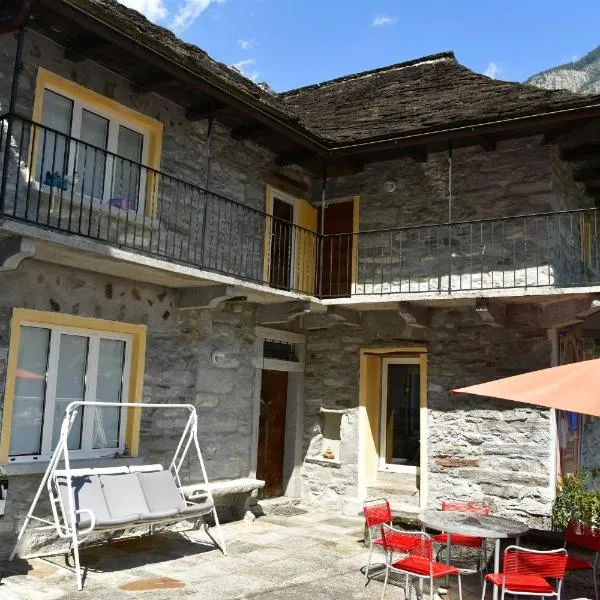 Rustico Luchessa Valle Verzasca, hotel v destinaci Lavertezzo