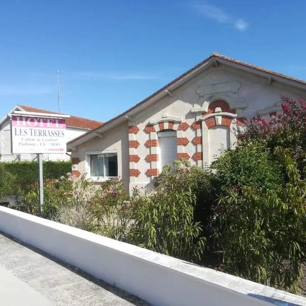 Contact HOTEL LES TERRASSES, hotel a Le Verdon-sur-Mer