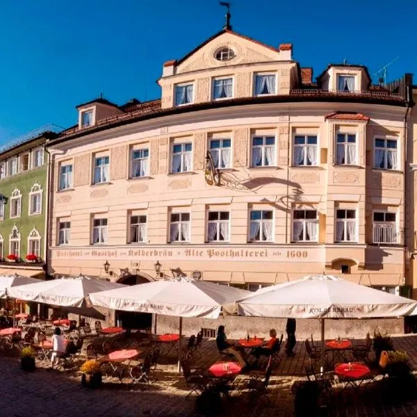 Posthotel Kolberbräu, hotel v destinaci Bad Tölz