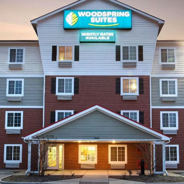WoodSpring Suites Raleigh Northeast Wake Forest, hotel v destinaci Raleigh