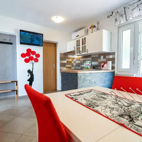 Stara Baska Apartments: Stara Baška şehrinde bir otel