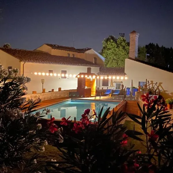 Motorrad-Hotel Toskana con piscina e giardino nel Chianti, hotel in Montespertoli