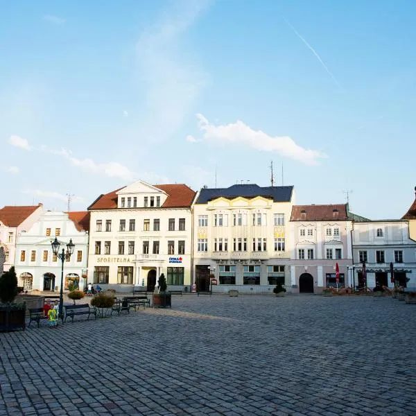 Hotel Slávie Pelhřimov, hotell sihtkohas Pelhřimov