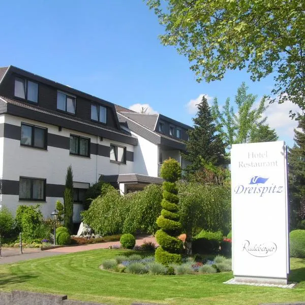 Dreispitz -B&B-Hotel Garni โรงแรมในโฮฟไฮม์อัมเทานอส