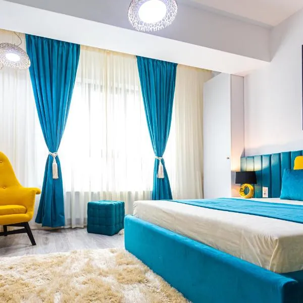 Unique Hotel Apartments Rond Vechi、Pietrăriaのホテル