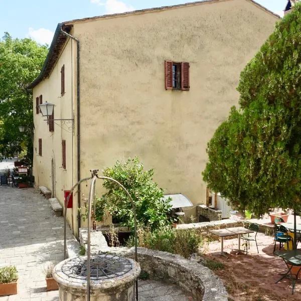 Casa alla Vecchia Posta di Bagno Vignoni โรงแรมในบาโญวีโญนี