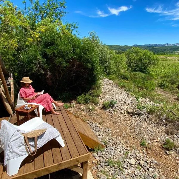 Lodge en Pays Cathare, hotel in Quintillan