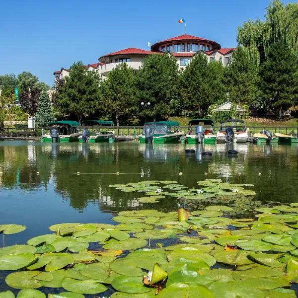 New Egreta Resort, hotel em Dunavăţu de Jos