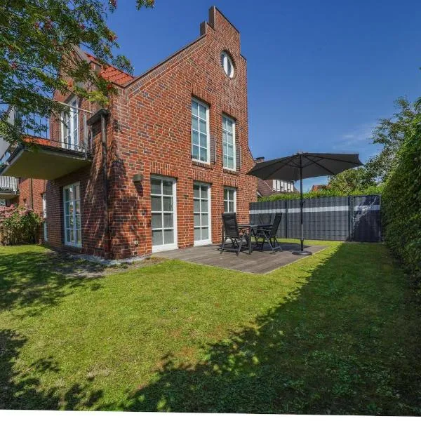 Südstrandhus Urlaub mit Hund Wohnung 1 unten, hotel in Borkum