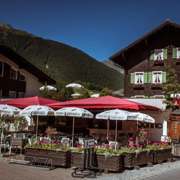 Berghotel Sonne, hotel a Partenen