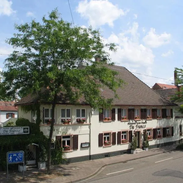 Hotel Restaurant Da Franco, ξενοδοχείο σε Hügelsheim