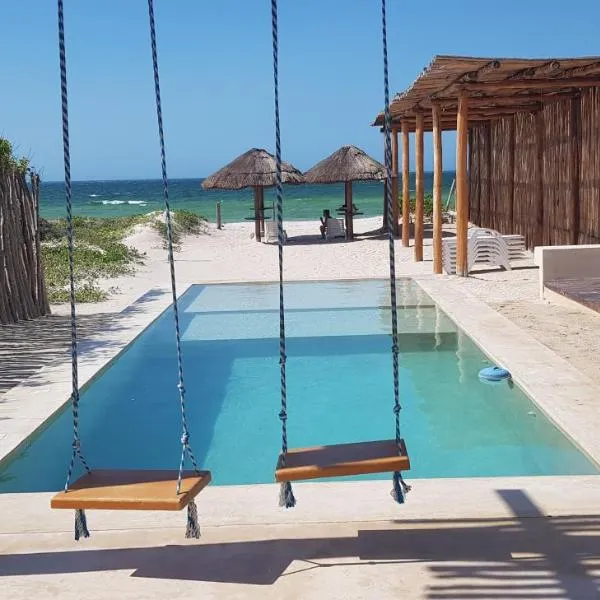Hermosos Días Soleados en Villa LUNA DEL MAR, hotel in Telchac Puerto