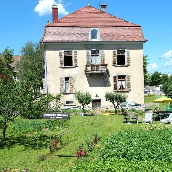 Meublé de tourisme, hotel v mestu Frasne