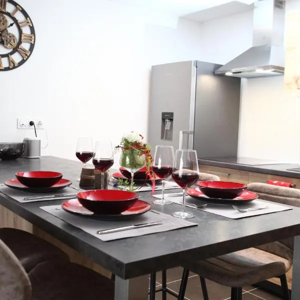 Le Riesling Colmar centre Charmant appartement avec terrasse et parking gratuit: Colmar'da bir otel