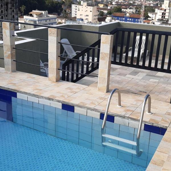 BIWA Condomínio cm Piscina, 1garagem, WI-FI 300 Mega, Central de vigilância remota , Centro do Guarujá, próximo à Praia da Enseada e próx do Comércio, horários check-in e check-out flexíveis - Foto 4