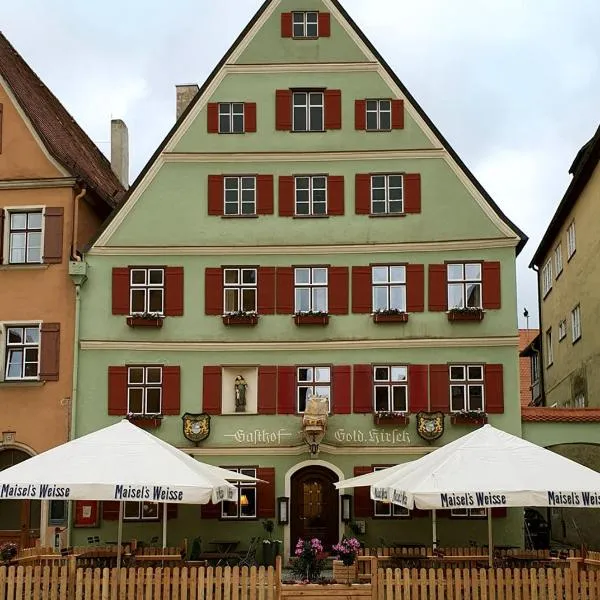 Goldner Hirsch, hotel en Dinkelsbühl
