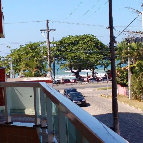 Apto 2 quartos Pé na areia, vista lateral Praia